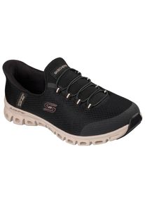 Skechers Slip-Ins Glide Step Vibey Mesh Damen Black Sneaker