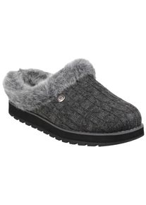 Skechers Keepsakes Ice Angel Polyester Damen Hausschuhe In Anthrazit