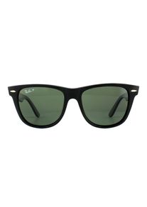 Lunettes De Soleil Ray-Ban Wayfarer 2140 901/58 Noir Vert G-15 Polaris&eacute; Medium 50mm
