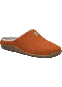 Josef Seibel Damen Hausschuh Vinny 01 in orange-kombi