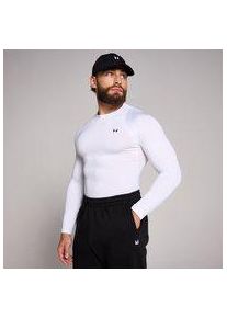Myprotein MP Herren Training Langarm-Baselayer &ndash; Wei&szlig; - XL
