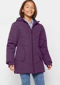 bonprix Winterparka mit Kapuze wasserabweisend, lila, Gr.176/182, W&auml;rmender Winterparka f&uuml;r M&auml;dchen, mit wasserabweisender Funktion.