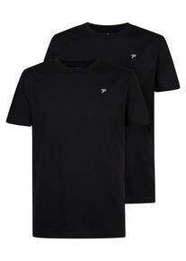 PETROL INDUSTRIES - 2er-Pack Basic-T-Shirt Rundhals Grit Herren -