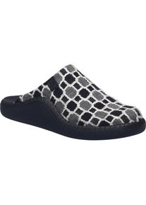 Josef Seibel Damen Hausschuh Monaco D 03 in schwarz-multi