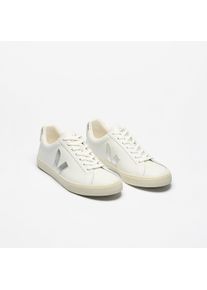 Veja Esplar Leder Damen Wei&szlig;e Sneakers