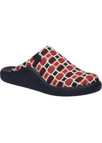 Josef Seibel Damen Hausschuh Monaco D 03 in rot-multi