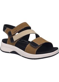 Josef Seibel Damen Sandale Estelle 06 in castagne-kombi