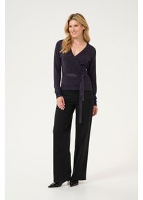 Kaffe Strickjacke Regular fit purple
