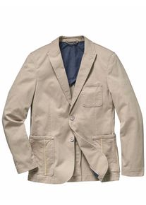 Mey & Edlich Mey & Edlich Herren Paspel Anzugsakko Beige Obermaterial: 97 % Baumwolle, 3 % Elasthan
