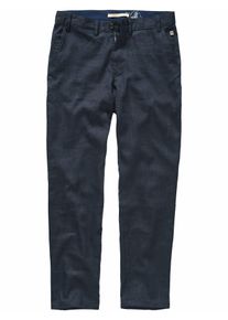Herrlicher Herren Hose Clifford Blau 50 % Baumwolle, 50 % Leinen