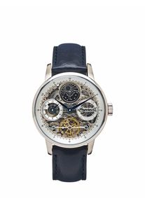 Ingersoll Herren Uhr The Jazz Blau Edelstahlgeh&auml;use mit geh&auml;rtetem Mineralglas