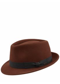 Diefenthal Herren Trilby 1935 Orange 100 % Wollfilz