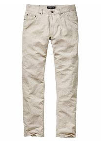 Mey & Edlich Mey & Edlich Herren Leinen-Five-Pocket Beige 55 % Leinen, 45 % Baumwolle
