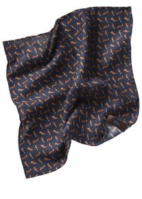 Mey & Edlich Mey & Edlich Herren Reineke Fuchs-Einstecktuch Blau Schurwolle