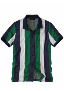 Mey & Edlich Mey & Edlich Herren Aufrecht-Polo Blau 100 % Baumwolle