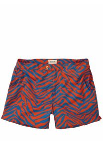 Pier Sicilia Herren Badeshorts Luchino Orange 100 % Polyester