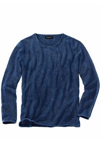 Mey & Edlich Mey & Edlich Herren Rockiger Pullover Blau 100 % Baumwolle (bio)