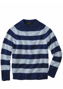 Mey & Edlich Mey & Edlich Herren Sechs-Ringe-Pullover Blau 85 % Wolle, 11 % Polyamid, 4 % Baumwolle