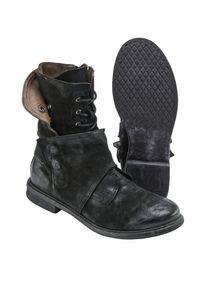 Lederwerk Herren Leder-Boot Schwarz Obermaterial: Rindleder