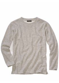 Mey & Edlich Mey & Edlich Herren Sch&ouml;n-einfach-Pulli Grau 50 % Baumwolle, 40 % Wolle, 10 % Polyamid