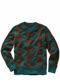 Mey & Edlich Mey & Edlich Herren Hauptrolle-Pullover Braun 68 % Wolle, 20 % Polyamid, 12 % Viskose