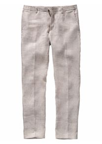 Mey & Edlich Mey & Edlich Herren Formentera-Anzughose Beige 100 % Leinen