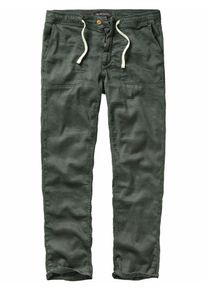 Mey & Edlich Mey & Edlich Herren Carpenter-Chino Gr&uuml;n 52 % Leinen, 47 % Baumwolle, 1 % Elasthan