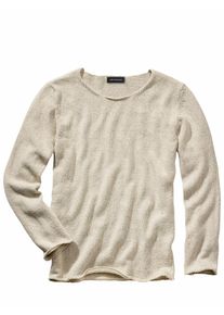 Mey & Edlich Mey & Edlich Herren Upcycled Sweater Wei&szlig; 95 % Baumwolle (mindestens 65 % recycelt), 5 % andere Fasern (recycelt)