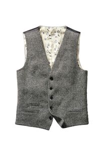 Mey & Edlich Mey & Edlich Herren Ernst-Mey-Anzugweste 1892 Schwarz Obermaterial Vorderseite: 69 % Schurwolle, 30 % Polyester, 1 % Elasthan