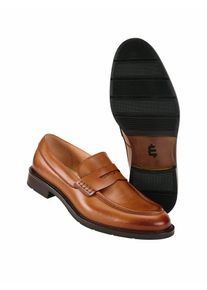 Mey & Edlich Mey & Edlich Herren College-Loafer Braun Obermaterial, Futter, Deck- und Laufsohle aus 100 % Kalbsleder
