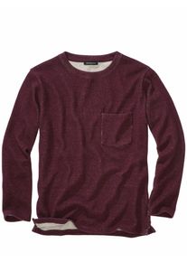 Mey & Edlich Mey & Edlich Herren Sch&ouml;n-einfach-Pulli Rot 50 % Baumwolle, 40 % Wolle, 10 % Polyamid