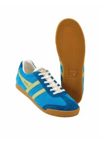 Gola Herren Collab-Sneaker Harrier Blau Rindleder