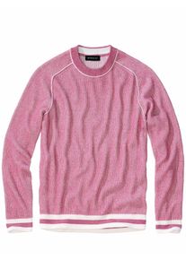 Mey & Edlich Mey & Edlich Herren Immer-besonders-Pullover Rosa 77 % Baumwolle, 12 % Leinen, 11 % Polyester