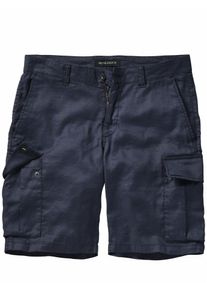 Mey & Edlich Mey & Edlich Herren Scouting-Shorts Blau 52 % Leinen, 45 % Baumwolle, 3 % Elasthan