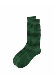 Mey & Edlich Mey & Edlich Herren Highlighter-Socke Gr&uuml;n 85 % Baumwolle, 15 % Polyamid