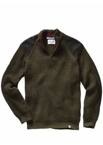 Peregrine Herren Troyer Foxton Gr&uuml;n 100 % Wolle (Merino)