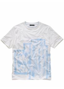 Mey & Edlich Mey & Edlich Herren Kunstwerk-Shirt Blau 100 % Baumwolle (bio)