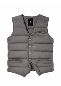 Mey & Edlich Mey & Edlich Herren Palingenese-Weste Grau 100 % Polyamid (recycelt), F&uuml;llung (RDS) aus 90 % Daunen, 10 % Federn, Futter aus 100 % Polyamid