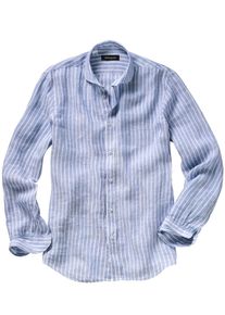 Mey & Edlich Mey & Edlich Herren Mittelmeerhemd Blau 100 % Leinen