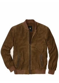 Mey & Edlich Mey & Edlich Herren Goa&szlig;-Lederjacke Braun 100 % Leder (Ziege)