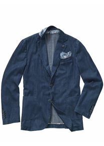 Bob Herren Sommer-Denim-Anzugsakko Blau 50 % Baumwolle, 50 % Lyocell
