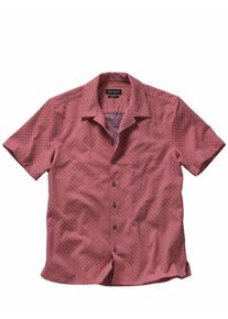 Mey & Edlich Mey & Edlich Herren Aveiro-Azulejo-Hemd Rot 99 % Baumwolle, 1 % Elasthan