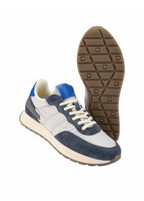 Mey & Edlich Mey & Edlich Herren Danke-reicht-Sneaker Blau 55 % Nylon, 45 % Rindleder