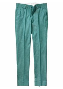 Mey & Edlich Mey & Edlich Herren Funk-Soul-Anzughose Blau 80 % Baumwolle, 15 % Viskose, 5 % Seide