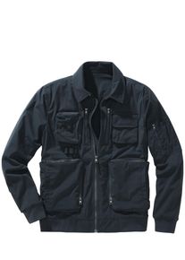 Mey & Edlich Mey & Edlich Herren Sichere-Bank-Jacke Blau 60 % Baumwolle, 32 % Polyamid, 8 % Elasthan