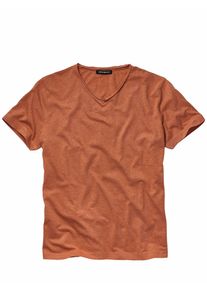 Mey & Edlich Mey & Edlich Herren Victory-Shirt Orange 70 % Baumwolle, 30 % Leinen