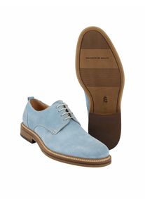 Mey & Edlich Mey & Edlich Herren Skywalker-Derby Blau 100 % Rindveloursleder