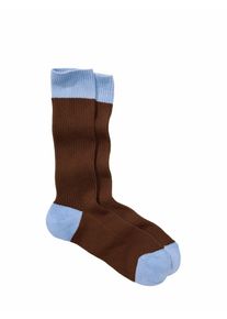 Mey & Edlich Mey & Edlich Herren Ziehharmonika-Socke Braun 80 % Baumwolle, 20 % Polyamid