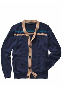 Mey & Edlich Mey & Edlich Herren Campus-Cardigan Blau 62 % TENCEL(TM), 30 % Baumwolle, 8 % Polyamid