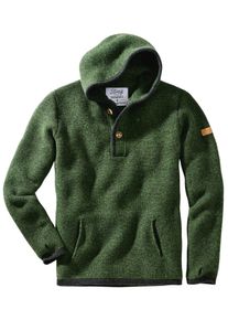 Liebling Herren Alpen-Hoodie Xaver Gr&uuml;n 100 % Schurwolle